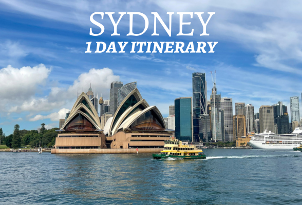 One day in Sydney – an itinerary for first time visitors